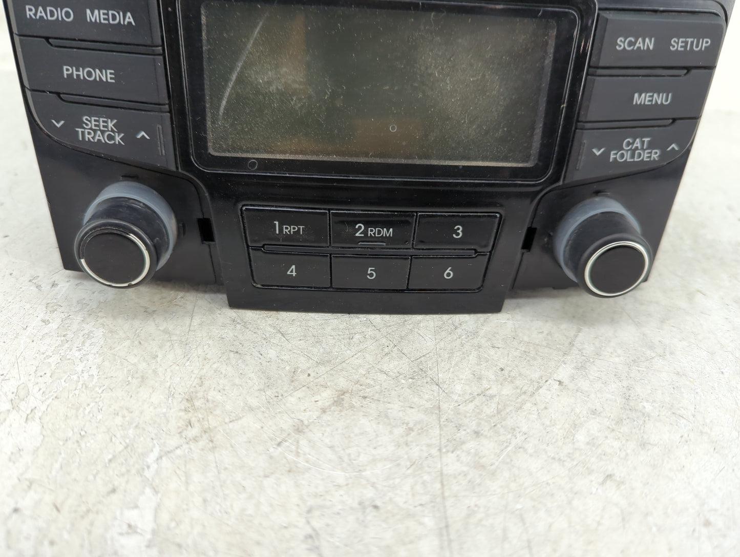 2012-2014 Hyundai Sonata Radio AM FM Cd Player Receiver Replacement P/N:96180-3Q700 TQ8-AC1B0INAN Fits Fits 2012 2013 2014 O