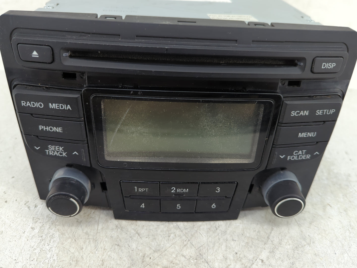 2012-2014 Hyundai Sonata Radio AM FM Cd Player Receiver Replacement P/N:96180-3Q700 TQ8-AC1B0INAN Fits Fits 2012 2013 2014 O