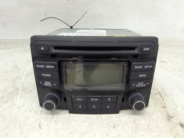 2013-2014 Hyundai Sonata Radio AM FM Cd Player Receiver Replacement P/N:96180-3Q700 Fits Fits 2013 2014 OEM Used Auto Parts 