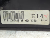 2011-2013 Hyundai Sonata Climate Control Module Temperature AC/Heater Replacement P/N:97250-4R102 Fits Fits 2011 2012 2013 O