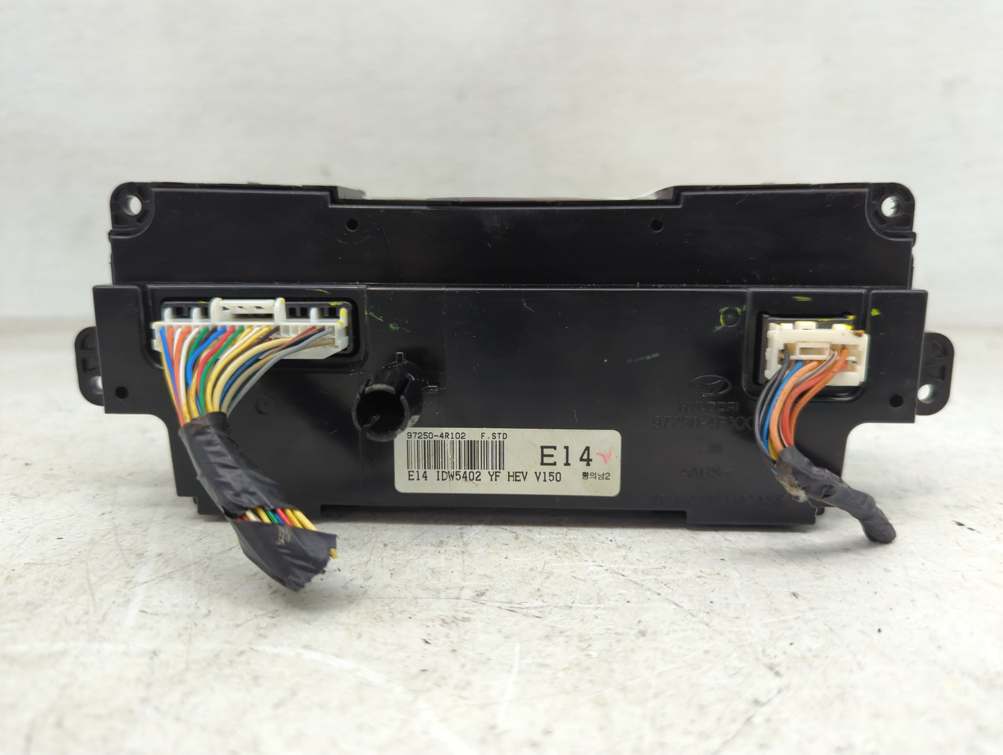 2011-2013 Hyundai Sonata Climate Control Module Temperature AC/Heater Replacement P/N:97250-4R102 Fits Fits 2011 2012 2013 O