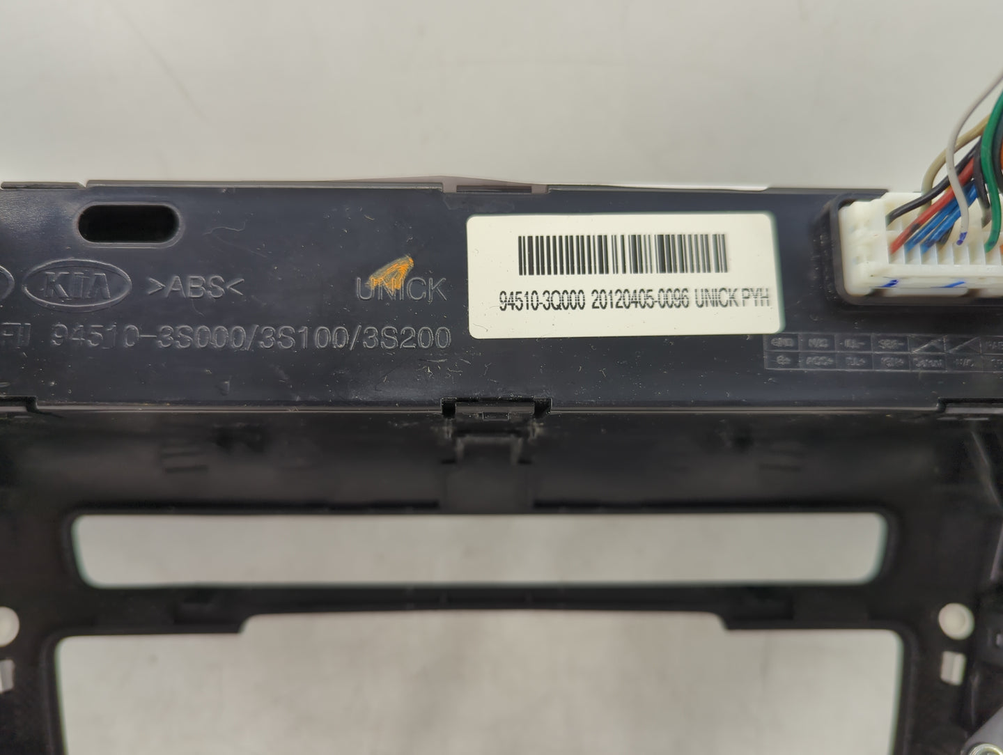 2011-2013 Hyundai Sonata Climate Control Module Temperature AC/Heater Replacement P/N:94510-3S200 94510-3S100 Fits OEM Used 