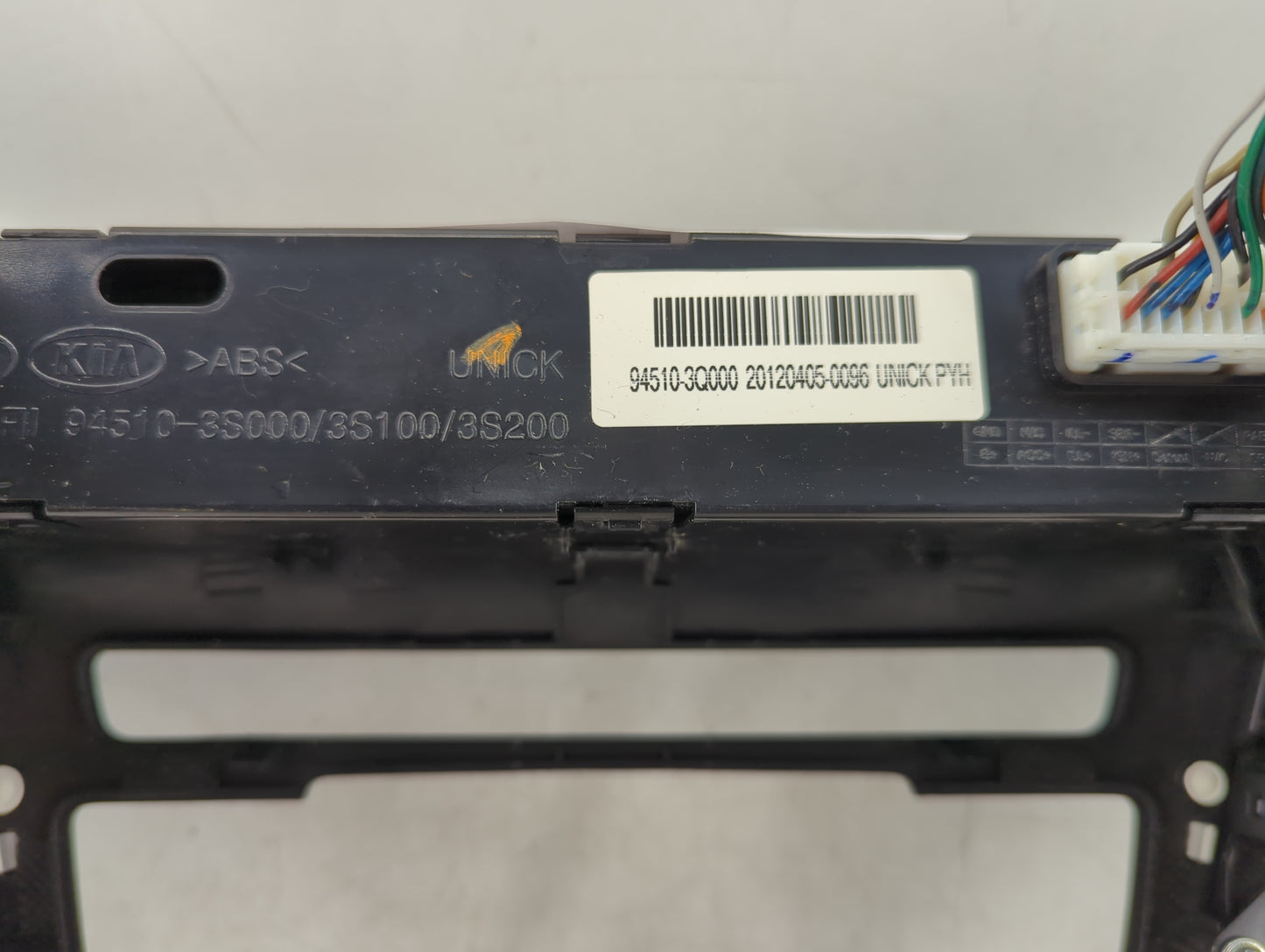 2011-2013 Hyundai Sonata Climate Control Module Temperature AC/Heater Replacement P/N:94510-3S200 94510-3S100 Fits OEM Used 