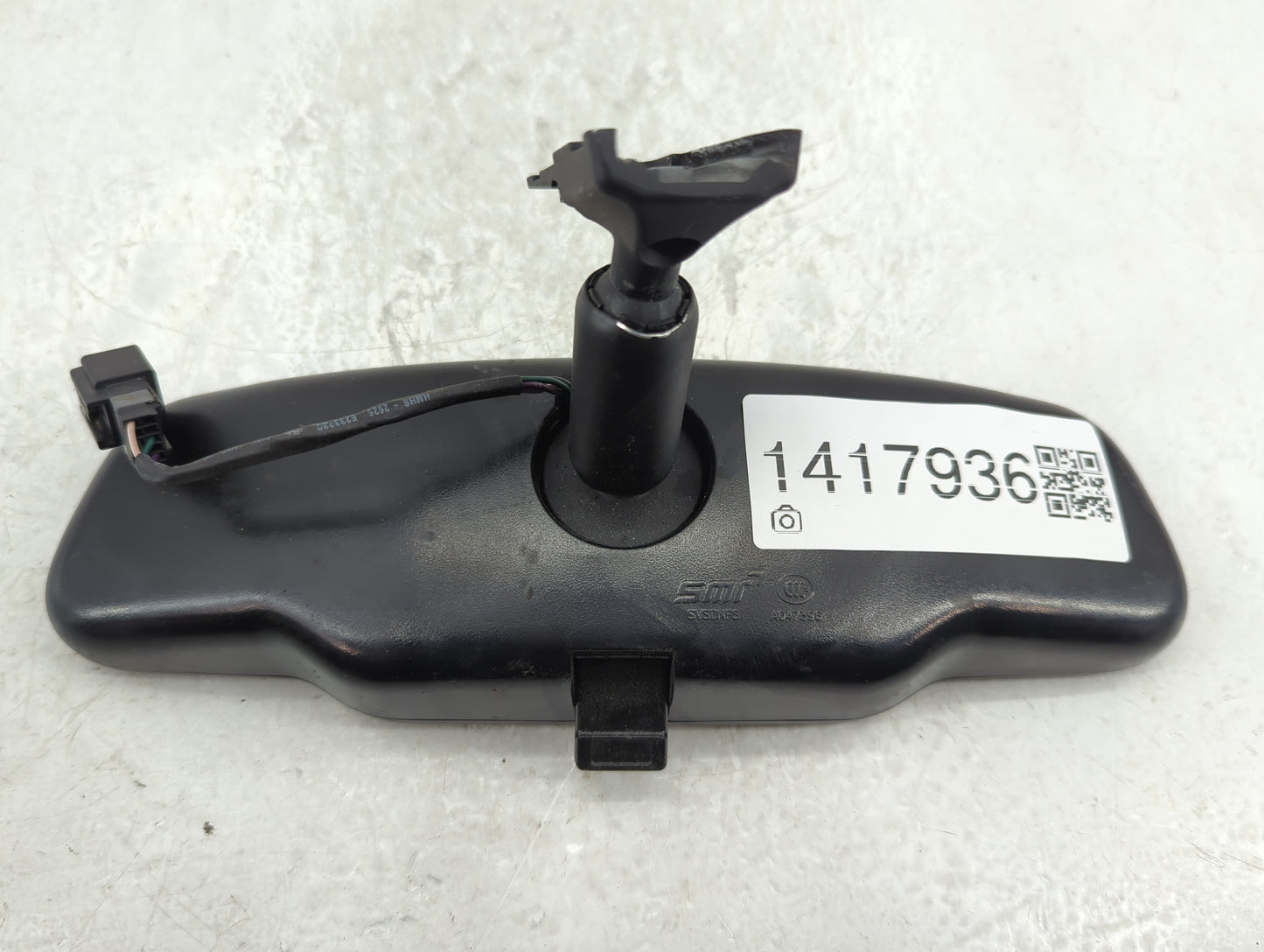 2011-2019 Hyundai Sonata Interior Rear View Mirror Replacement OEM P/N:A047396 Fits OEM Used Auto Parts - Oemusedautoparts1.
