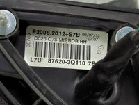 2011-2014 Hyundai Sonata Passenger Side View Mirror - Right Door Mirror OEM Used - Oemusedautoparts1.com