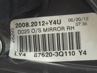 2011-2014 Hyundai Sonata Passenger Side View Mirror - Right Door Mirror OEM Used - Oemusedautoparts1.com