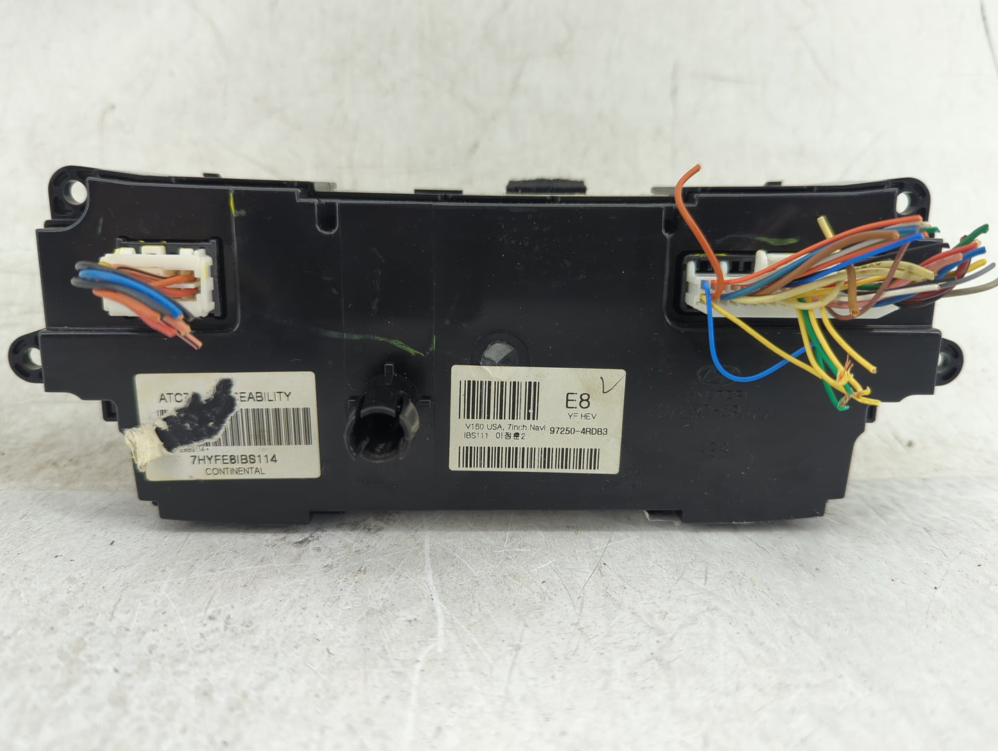 2011-2015 Hyundai Sonata Climate Control Module Temperature AC/Heater Replacement P/N:97250-4RDB3 Fits OEM Used Auto Parts -