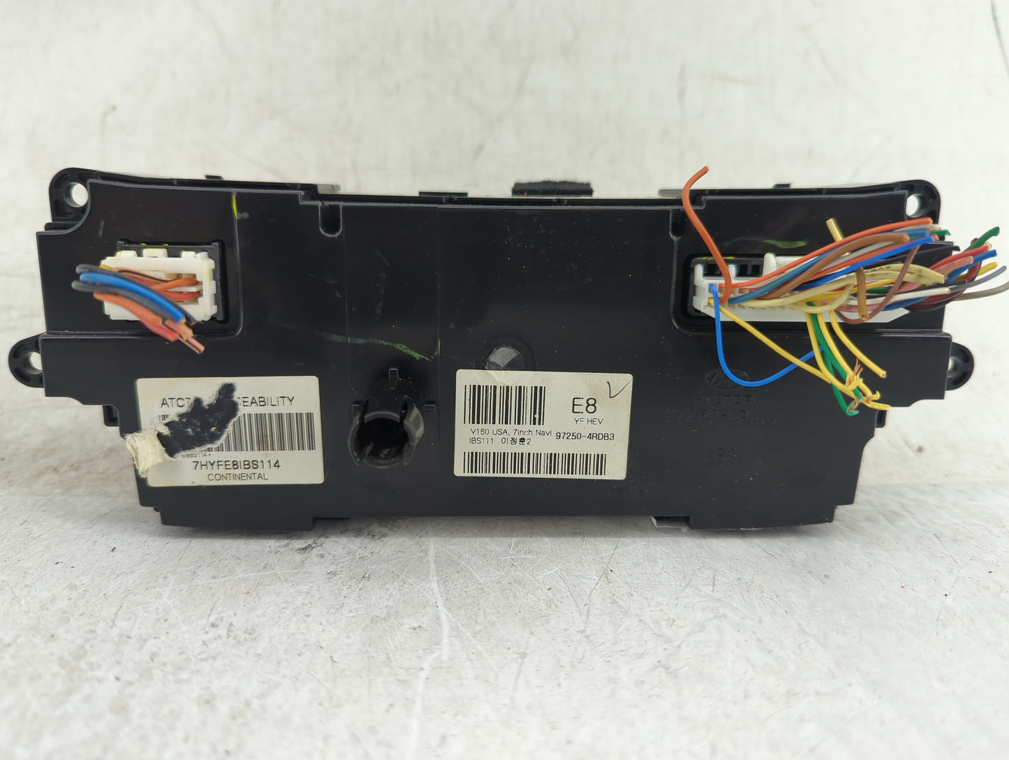 2011-2015 Hyundai Sonata Climate Control Module Temperature AC/Heater Replacement P/N:97250-4RDB3 Fits OEM Used Auto Parts -