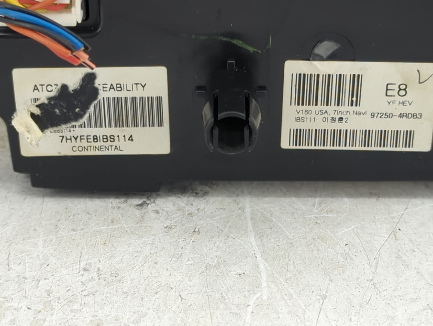 2011-2015 Hyundai Sonata Climate Control Module Temperature AC/Heater Replacement P/N:97250-4RDB3 Fits OEM Used Auto Parts -
