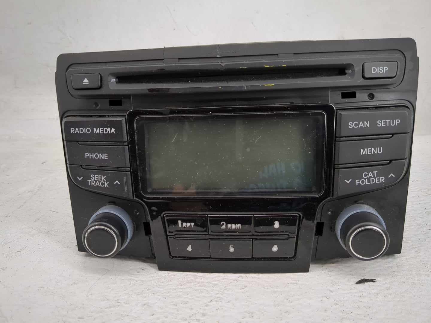 2013-2014 Hyundai Sonata Radio AM FM Cd Player Receiver Replacement P/N:96180-3Q700 Fits Fits 2013 2014 OEM Used Auto Parts 