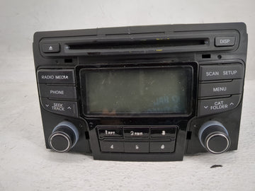 2013-2014 Hyundai Sonata Radio AM FM Cd Player Receiver Replacement P/N:96180-3Q700 Fits Fits 2013 2014 OEM Used Auto Parts 