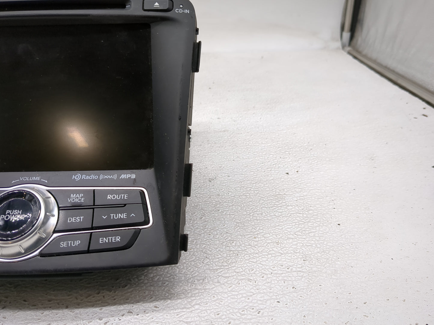 2013 Hyundai Sonata Radio AM FM Cd Player Receiver Replacement P/N:96560-3Q706 Fits OEM Used Auto Parts - Oemusedautoparts1.