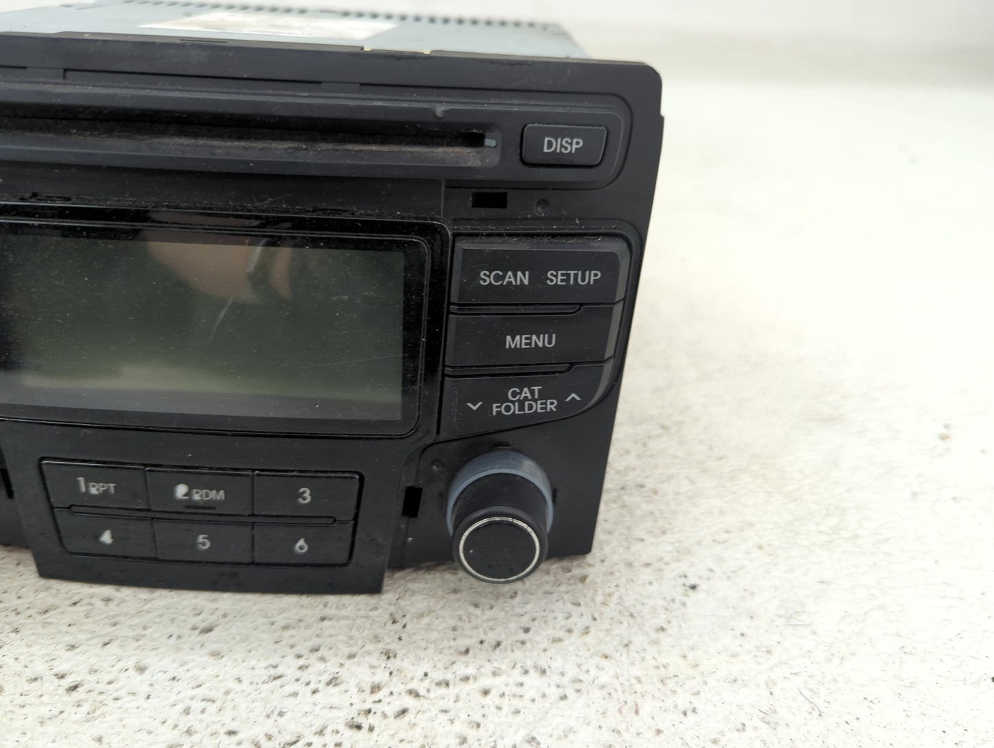 2013-2014 Hyundai Sonata Radio AM FM Cd Player Receiver Replacement P/N:96180-3Q700 Fits Fits 2013 2014 OEM Used Auto Parts 