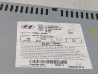 2012-2015 Hyundai Sonata Radio AM FM Cd Player Receiver Replacement P/N:96180-3Q700 Fits Fits 2012 2013 2014 2015 OEM Used A