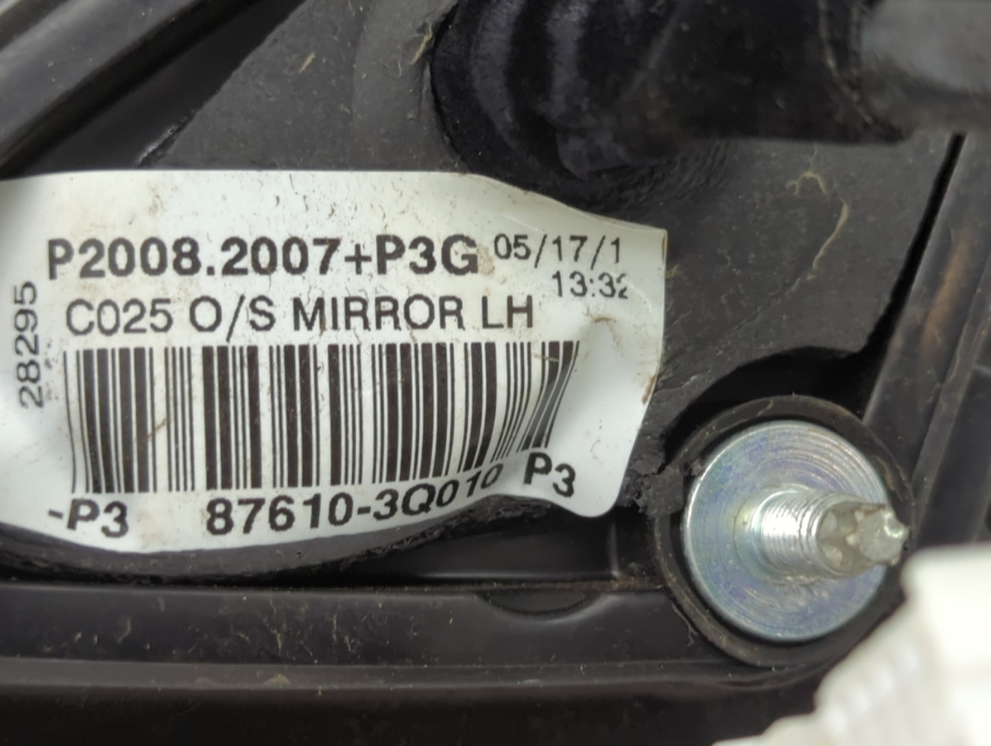 2011-2014 Hyundai Sonata Driver Side View Mirror - Left Door Mirror OEM Used - Oemusedautoparts1.com