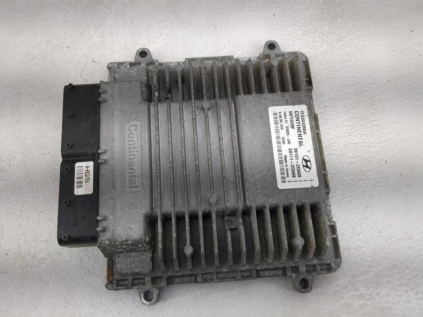 2011-2014 Hyundai Sonata PCM Engine Control Computer ECU ECM PCU OEM P/N:39111-2G668 39101-2G668 Fits Fits 2011 2012 2013 20
