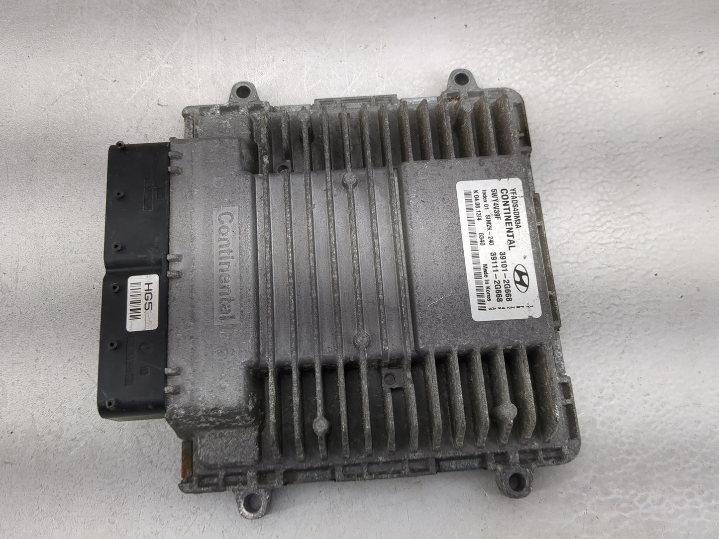 2011-2014 Hyundai Sonata PCM Engine Control Computer ECU ECM PCU OEM P/N:39111-2G668 39101-2G668 Fits Fits 2011 2012 2013 20