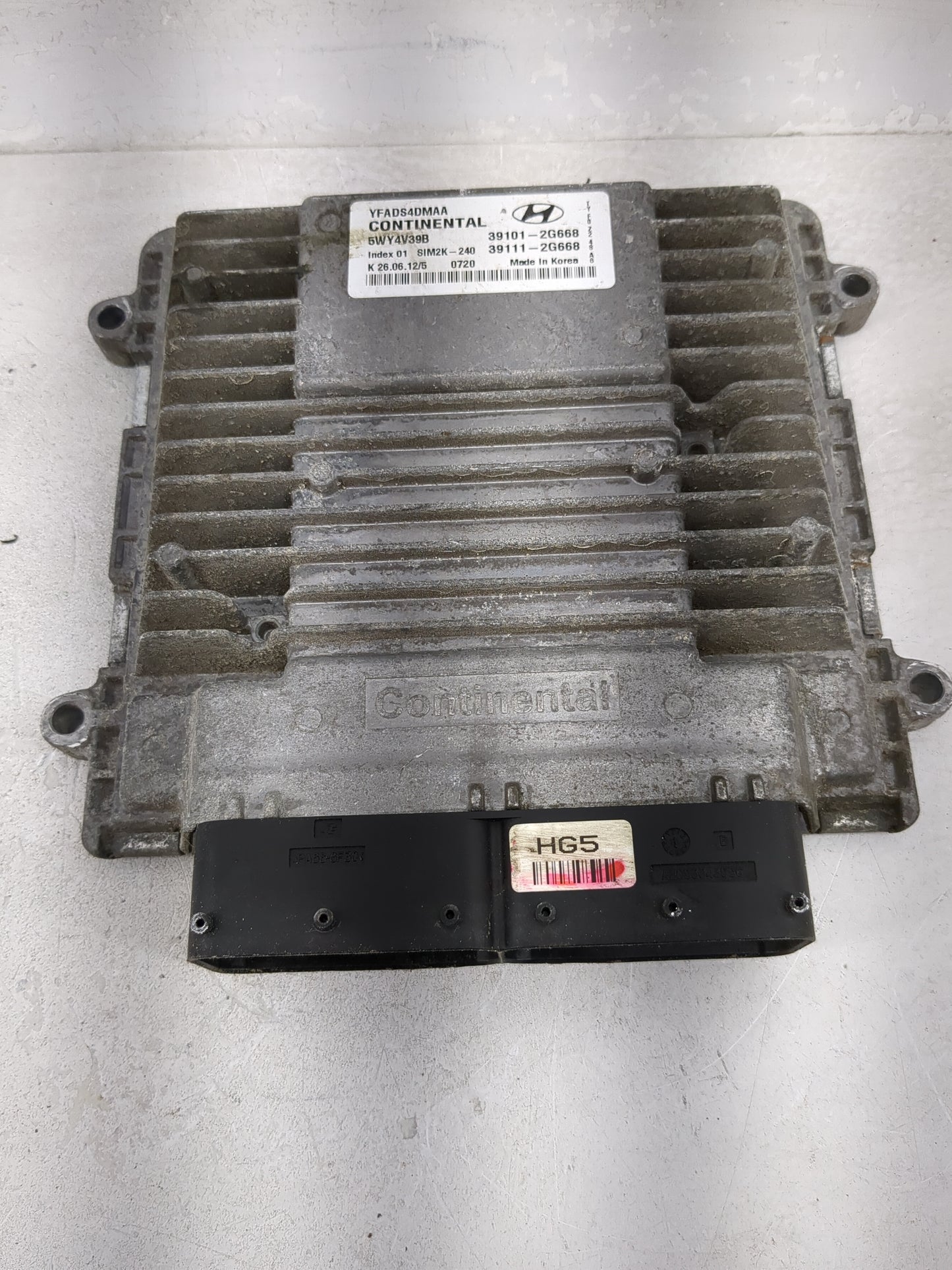 2011-2014 Hyundai Sonata PCM Engine Control Computer ECU ECM PCU OEM P/N:39111-2G668 39101-2G668 Fits Fits 2011 2012 2013 20