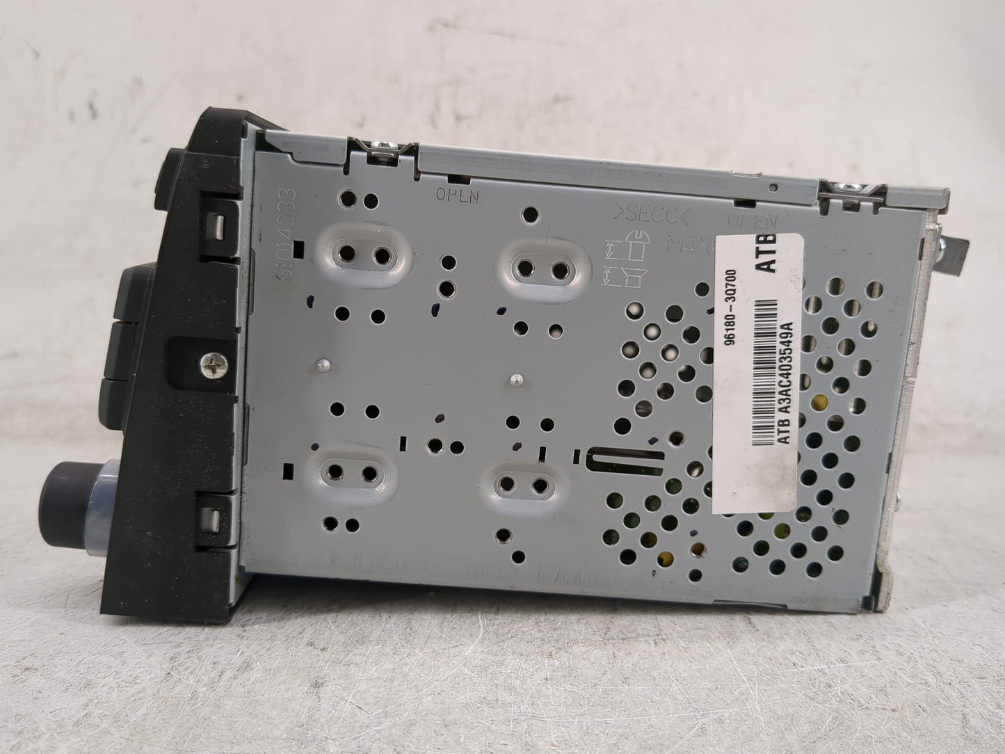 2012-2015 Hyundai Sonata Radio AM FM Cd Player Receiver Replacement P/N:96180-3Q700 Fits Fits 2012 2013 2014 2015 OEM Used A