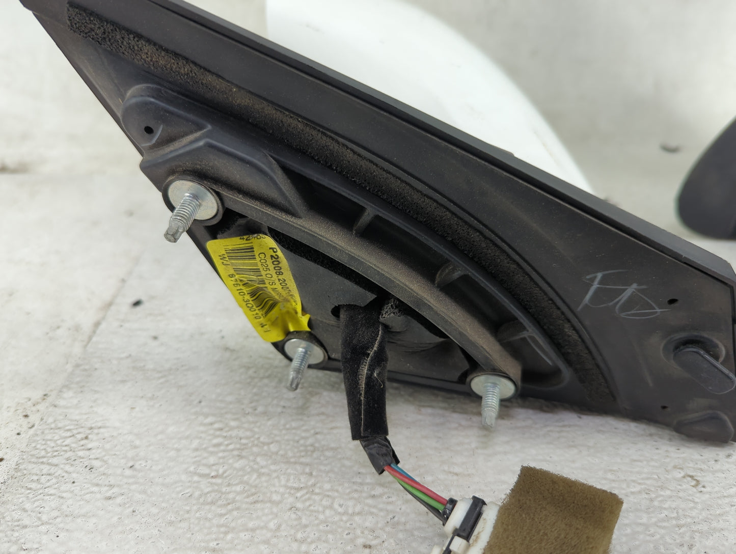 2011-2014 Hyundai Sonata Driver Side View Mirror - Left Door Mirror OEM Used - Oemusedautoparts1.com
