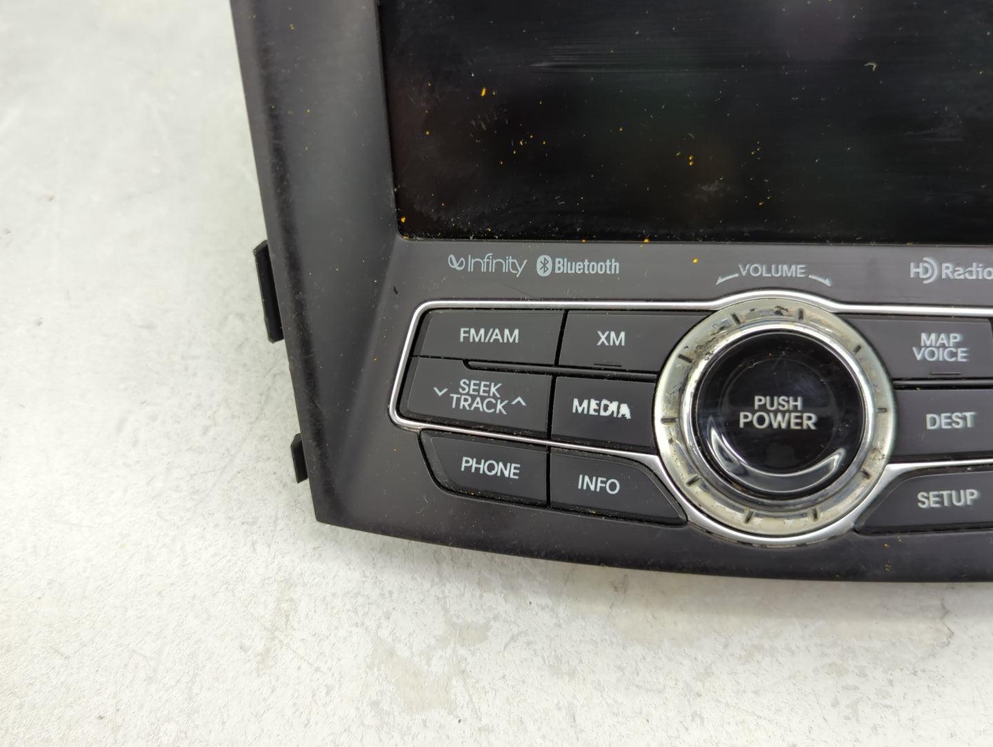 2013 Hyundai Sonata Radio AM FM Cd Player Receiver Replacement P/N:965603Q706 AV245INAN Fits OEM Used Auto Parts - Oemusedau