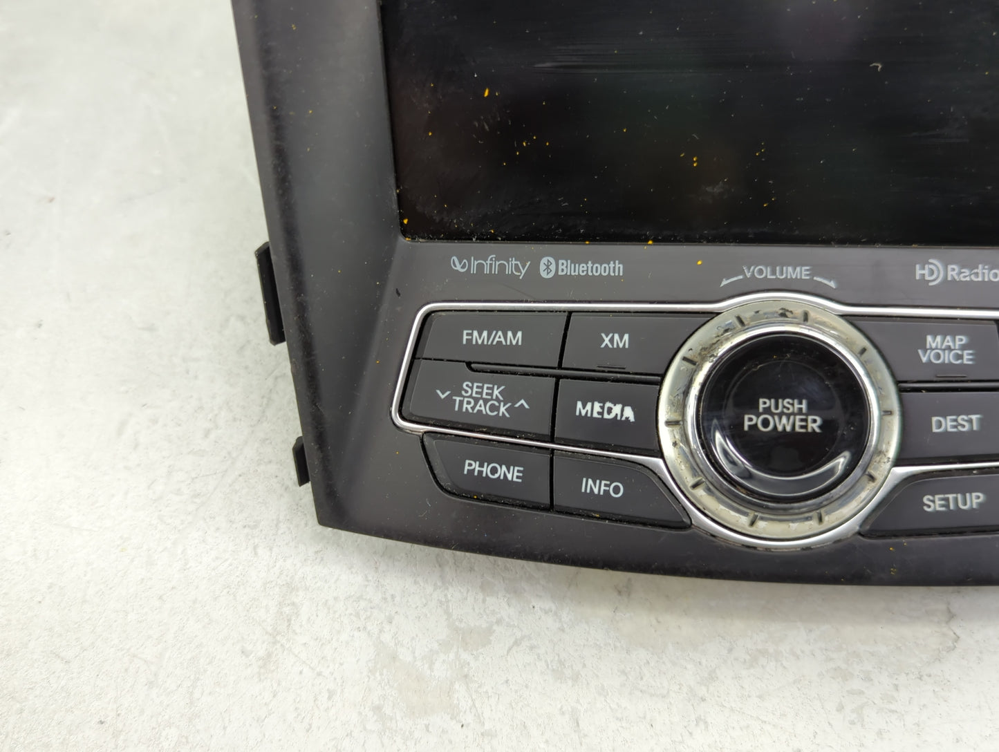 2013 Hyundai Sonata Radio AM FM Cd Player Receiver Replacement P/N:965603Q706 AV245INAN Fits OEM Used Auto Parts - Oemusedau