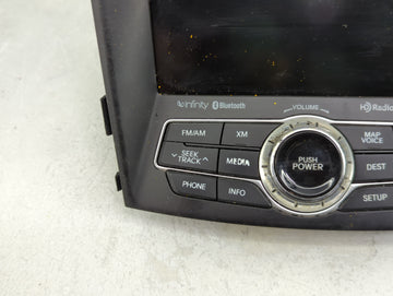 2013 Hyundai Sonata Radio AM FM Cd Player Receiver Replacement P/N:965603Q706 AV245INAN Fits OEM Used Auto Parts