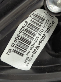 2011-2014 Hyundai Sonata Passenger Right Side View Manual Door Mirror - Oemusedautoparts1.com