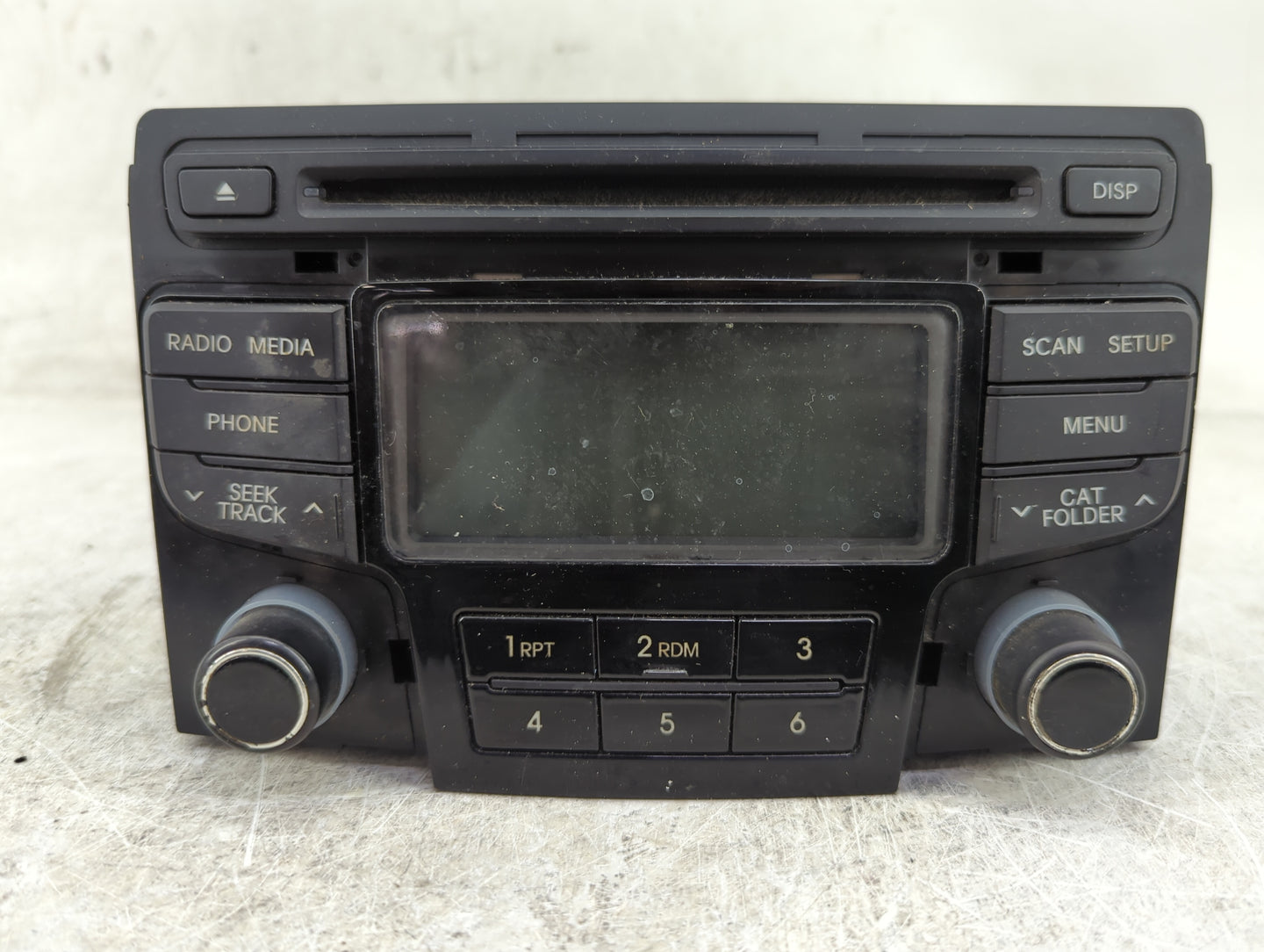 2012-2014 Hyundai Sonata Radio AM FM Cd Player Receiver Replacement P/N:96180-3Q700 961803Q700 Fits Fits 2012 2013 2014 OEM 