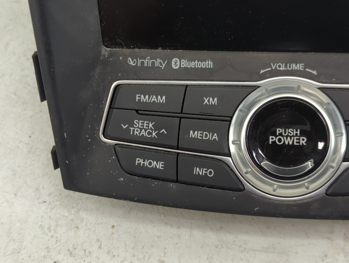 2013 Hyundai Sonata Radio AM FM Cd Player Receiver Replacement P/N:965603Q705 96560-3Q705, AV245INAN Fits OEM Used Auto Part