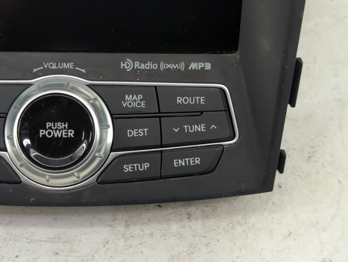 2013 Hyundai Sonata Radio AM FM Cd Player Receiver Replacement P/N:965603Q705 96560-3Q705, AV245INAN Fits OEM Used Auto Part