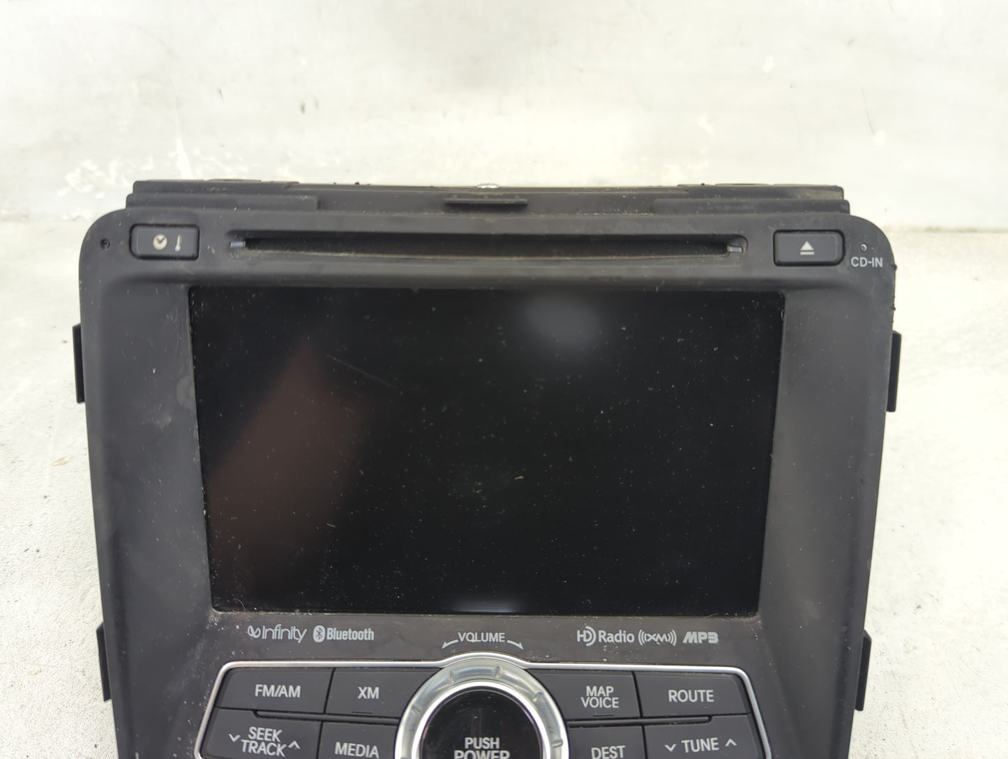 2013 Hyundai Sonata Radio AM FM Cd Player Receiver Replacement P/N:965603Q705 96560-3Q705, AV245INAN Fits OEM Used Auto Part