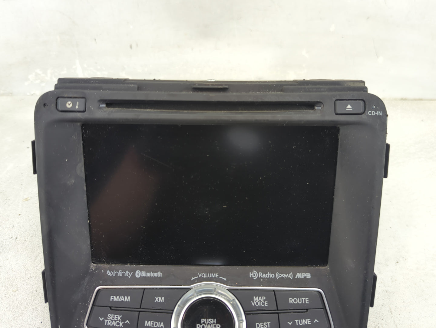 2013 Hyundai Sonata Radio AM FM Cd Player Receiver Replacement P/N:965603Q705 96560-3Q705, AV245INAN Fits OEM Used Auto Part