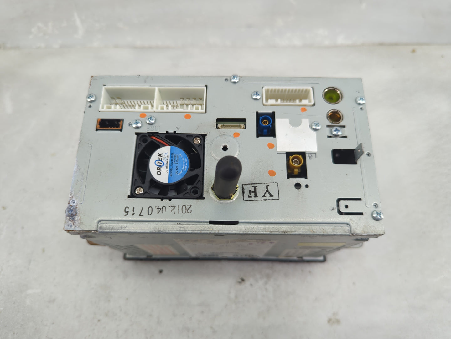 2013 Hyundai Sonata Radio AM FM Cd Player Receiver Replacement P/N:965603Q705 96560-3Q705, AV245INAN Fits OEM Used Auto Part