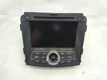 2013 Hyundai Sonata Radio AM FM Cd Player Receiver Replacement P/N:96560-3Q706 Fits OEM Used Auto Parts - Oemusedautoparts1.