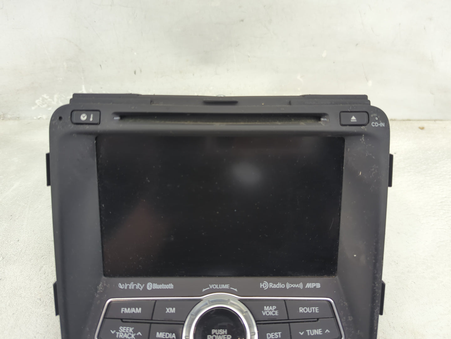2013 Hyundai Sonata Radio AM FM Cd Player Receiver Replacement P/N:96560-3Q706 Fits OEM Used Auto Parts - Oemusedautoparts1.