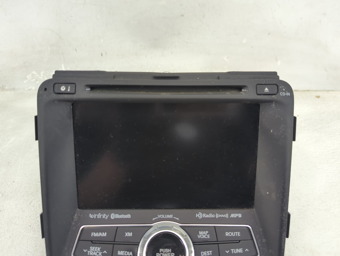 2013 Hyundai Sonata Radio AM FM Cd Player Receiver Replacement P/N:96560-3Q706 Fits OEM Used Auto Parts - Oemusedautoparts1.