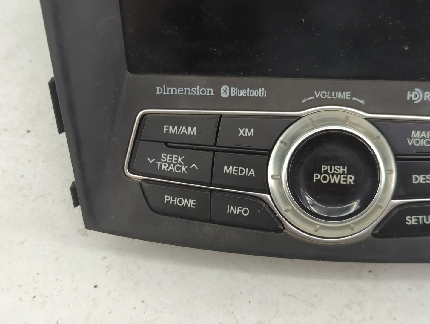 2013 Hyundai Sonata Radio AM FM Cd Player Receiver Replacement P/N:96560-3Q206 AV244INAN, 965603Q206 Fits OEM Used Auto Part