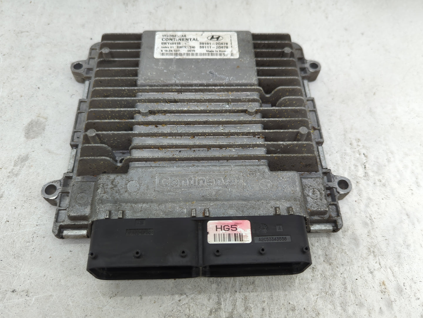 2011-2014 Hyundai Sonata PCM Engine Control Computer ECU ECM PCU OEM P/N:39101-2G678 39111-2G678 Fits Fits 2011 2012 2013 20