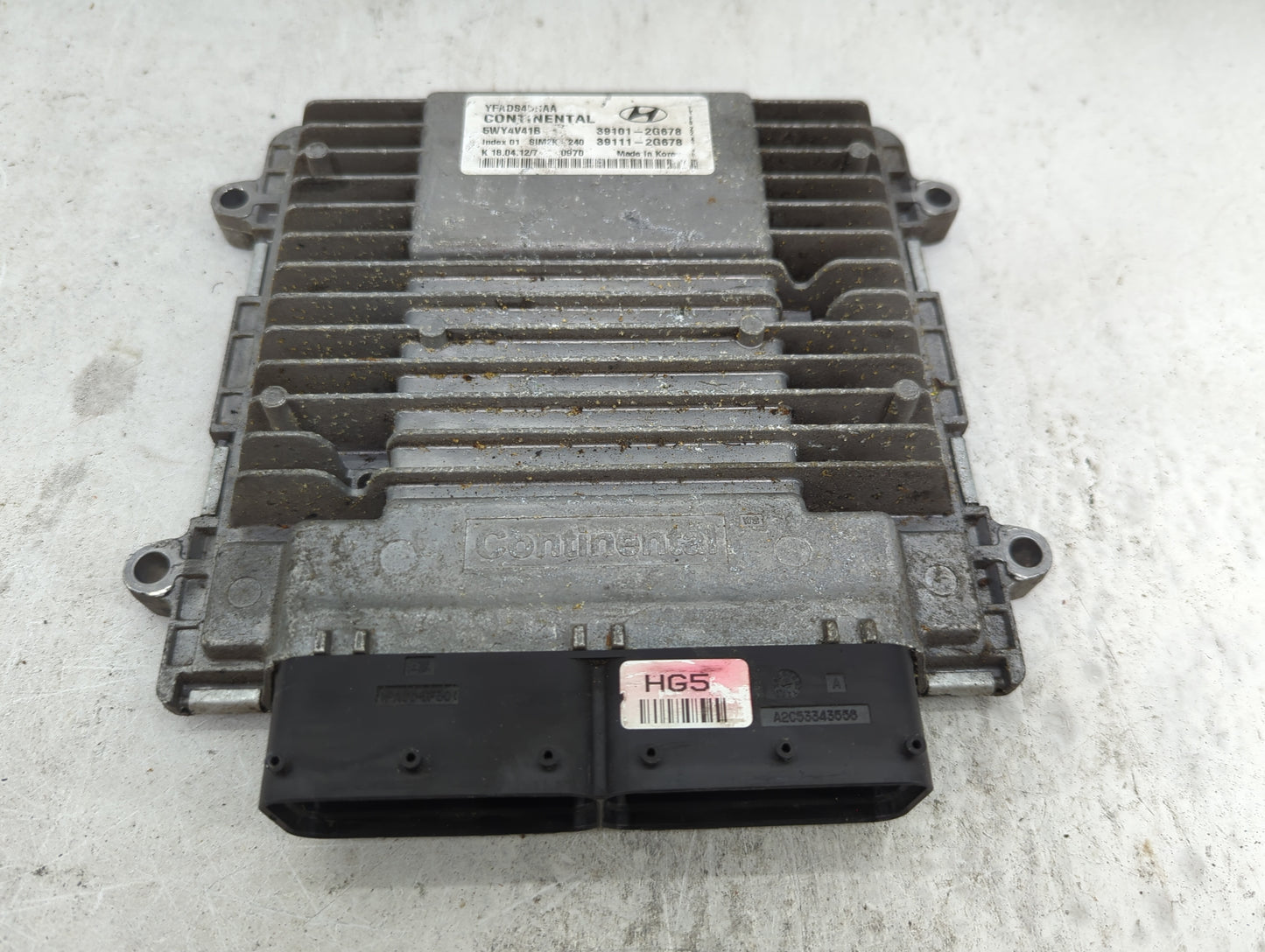 2011-2014 Hyundai Sonata PCM Engine Control Computer ECU ECM PCU OEM P/N:39101-2G678 39111-2G678 Fits Fits 2011 2012 2013 20