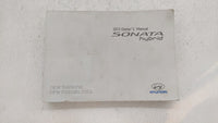 2013 Hyundai Sonata Owners Manual Book Guide OEM Used Auto Parts - Oemusedautoparts1.com