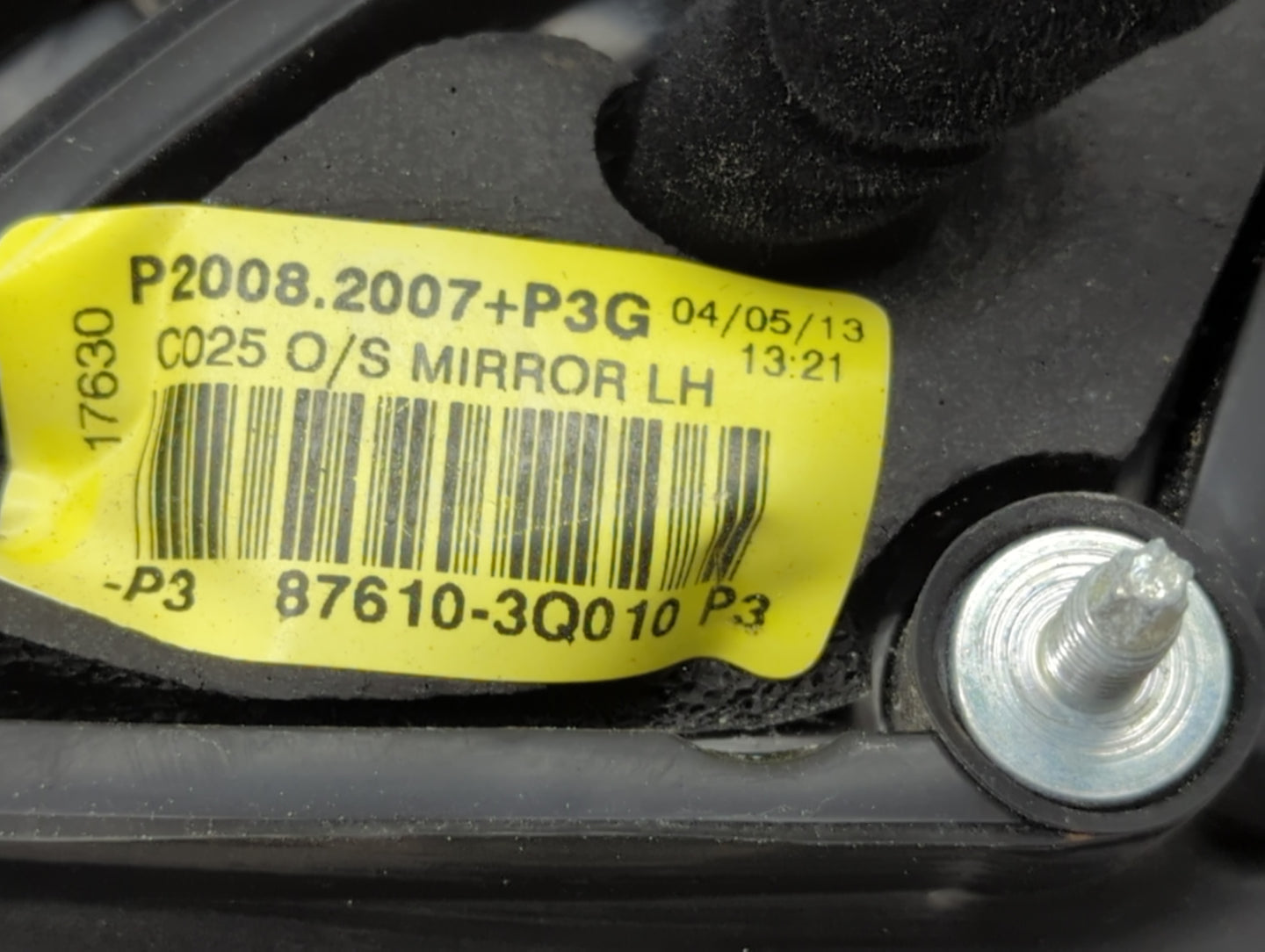 2011-2014 Hyundai Sonata Driver Side View Mirror - Left Door Mirror OEM Used - Oemusedautoparts1.com