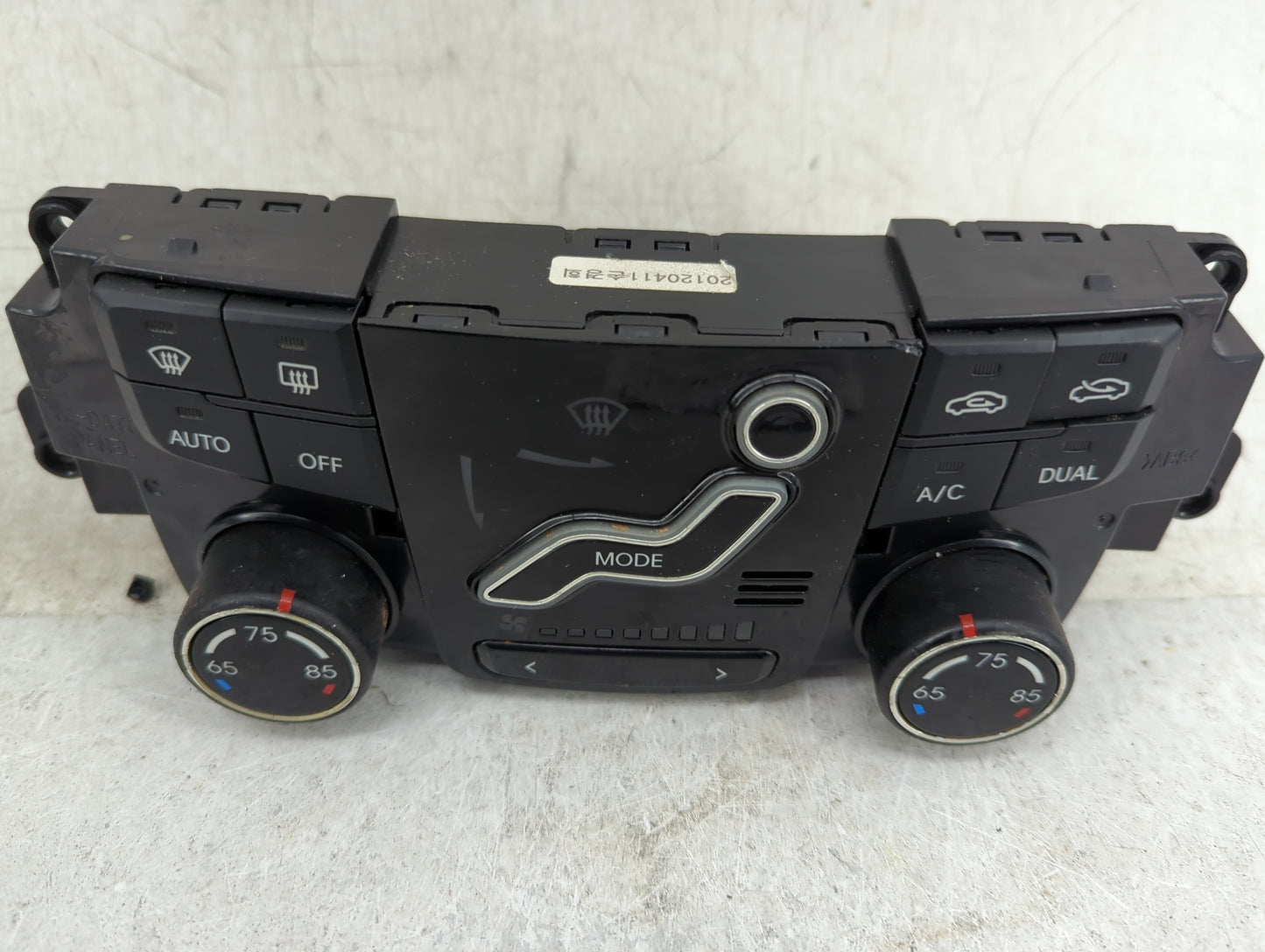 2011-2013 Hyundai Sonata Climate Control Module Temperature AC/Heater Replacement Fits Fits 2011 2012 2013 OEM Used Auto Par