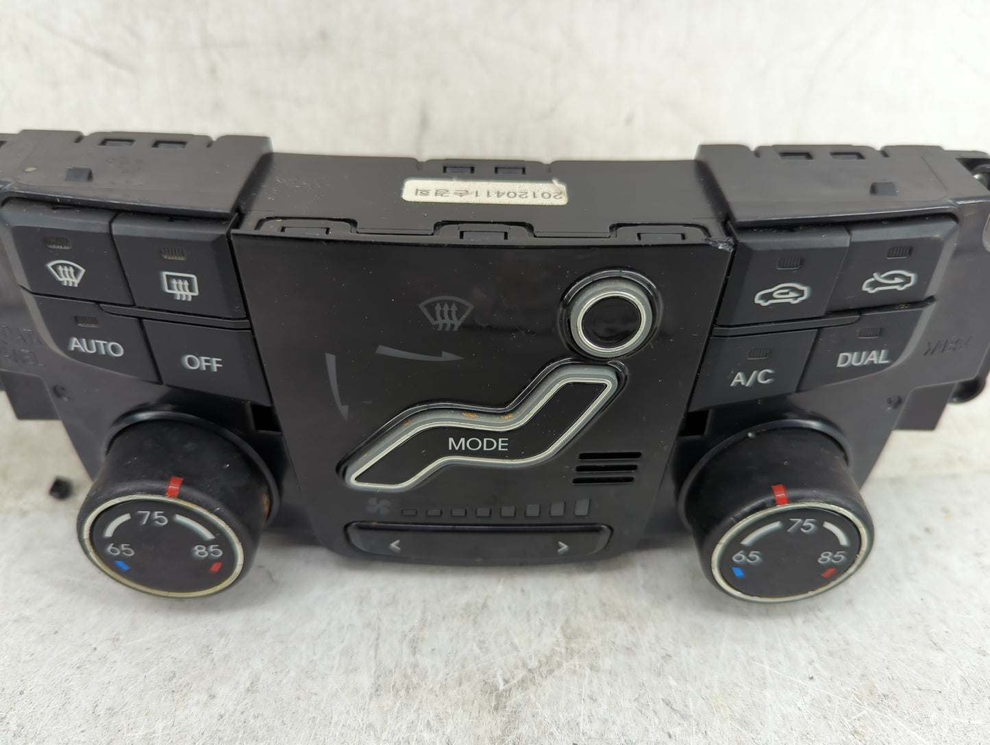 2011-2013 Hyundai Sonata Climate Control Module Temperature AC/Heater Replacement Fits Fits 2011 2012 2013 OEM Used Auto Par