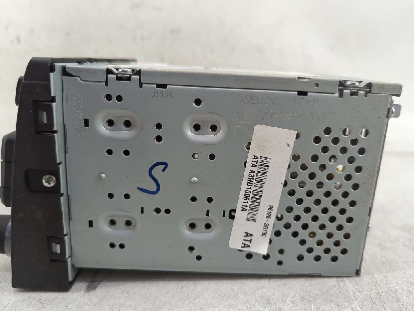 2013-2014 Hyundai Sonata Radio AM FM Cd Player Receiver Replacement P/N:961903Q700 96190-3Q700, A3HD100611A Fits Fits 2013 2