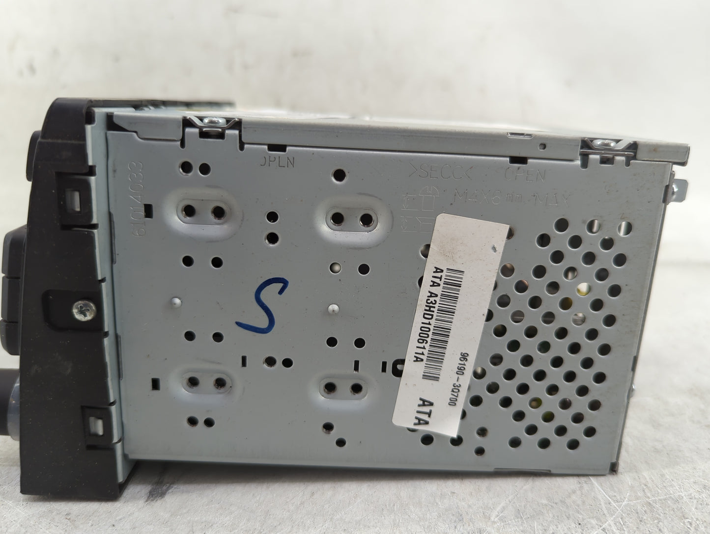 2013-2014 Hyundai Sonata Radio AM FM Cd Player Receiver Replacement P/N:961903Q700 96190-3Q700, A3HD100611A Fits Fits 2013 2