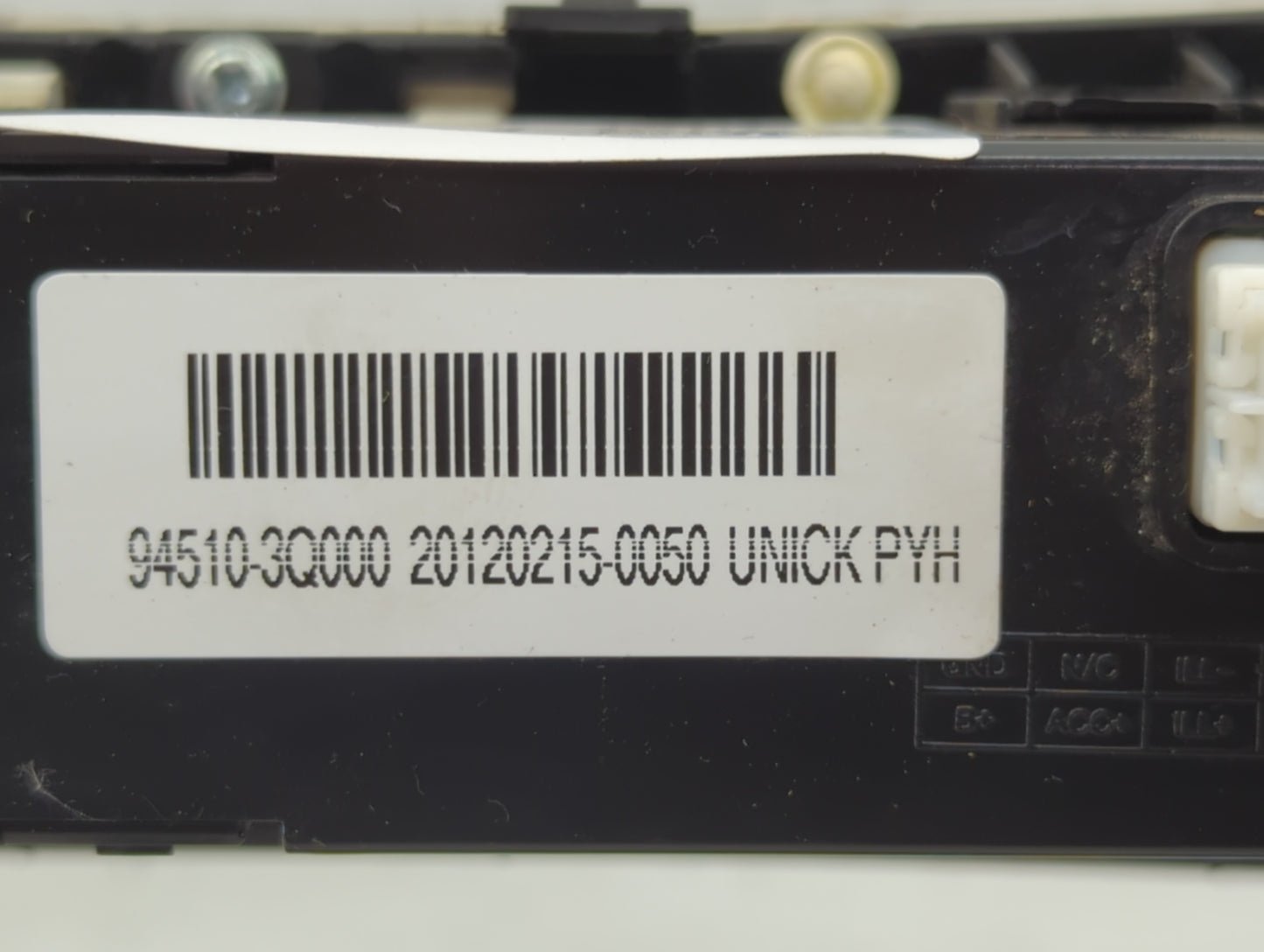 2011-2013 Hyundai Sonata Climate Control Module Temperature AC/Heater Replacement P/N:94510-3Q000 Fits Fits 2011 2012 2013 O
