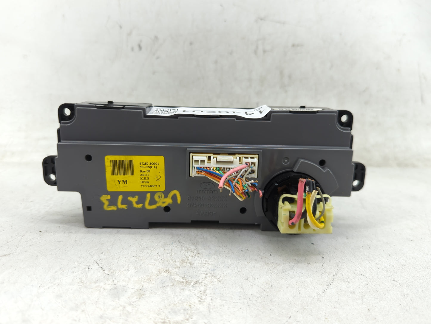 2011-2013 Hyundai Sonata Climate Control Module Temperature AC/Heater Replacement P/N:97250-3Q001 Fits Fits 2011 2012 2013 O