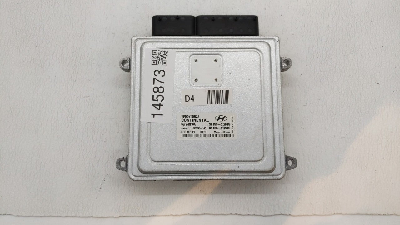 2011-2015 Hyundai Sonata PCM Engine Control Computer ECU ECM PCU OEM P/N:39155-2G915 Fits Fits 2011 2012 2013 2014 2015 OEM 