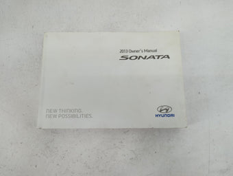 compare product 2013 Hyundai Sonata Owners Manual Book Guide P/N:A3SO-EU31E OEM Used Auto Parts
